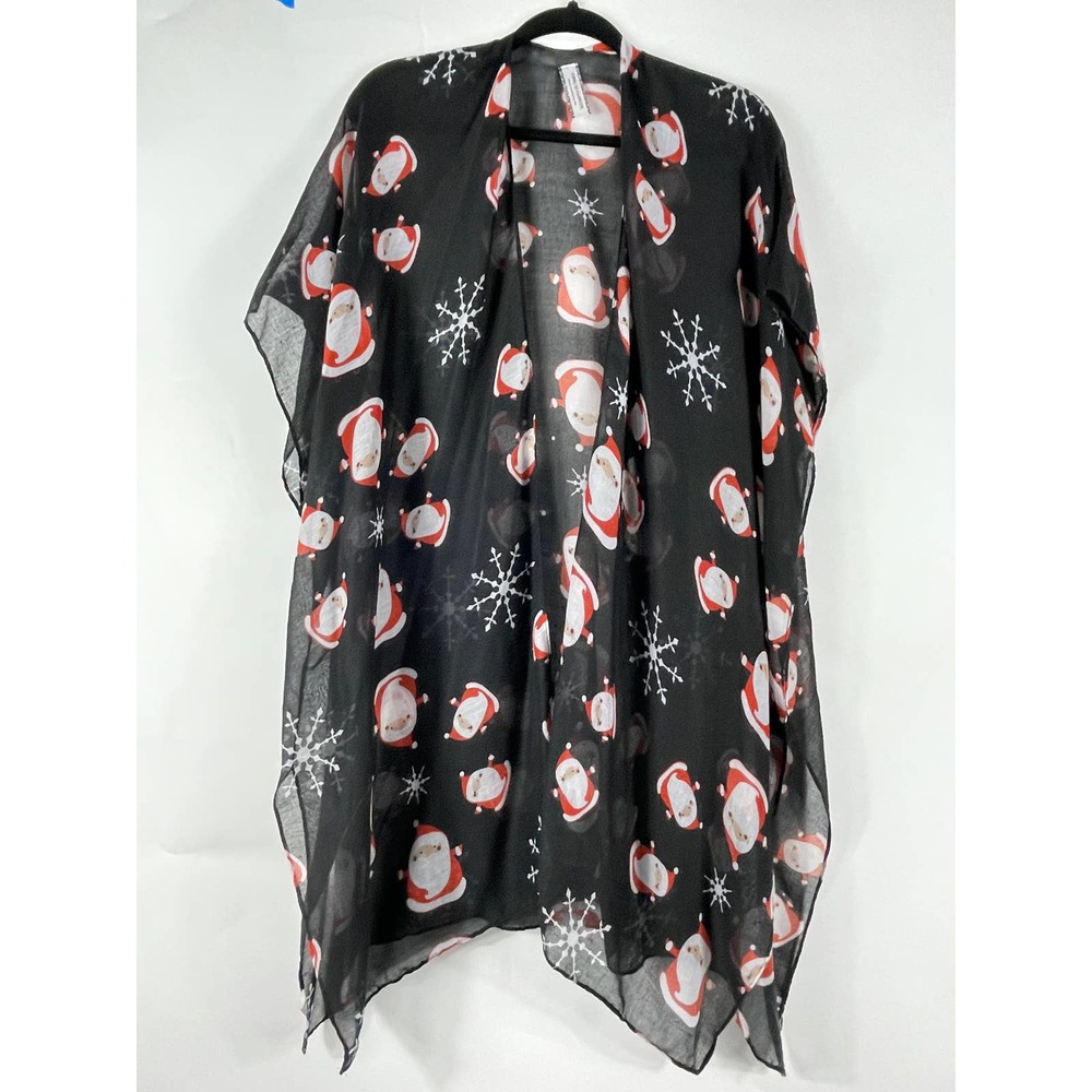 Women's Santa Christmas Kimono, One Size (S-XL), (A57)